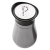 REGENT GLASS SALT & PEPPER SHAKERS WITH ST STEEL COVERS 2PCS SET, 125ML