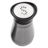 REGENT GLASS SALT & PEPPER SHAKERS WITH ST STEEL COVERS 2PCS SET, 125ML