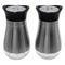 REGENT GLASS SALT & PEPPER SET WITH ST STEEL COVERS 2 PIECES, 125ML (55MMDIAX110MM)