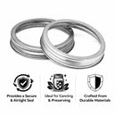 CONSOL PRESERVE JAR SCREW RINGS FOR 250ML JARS, 2PK