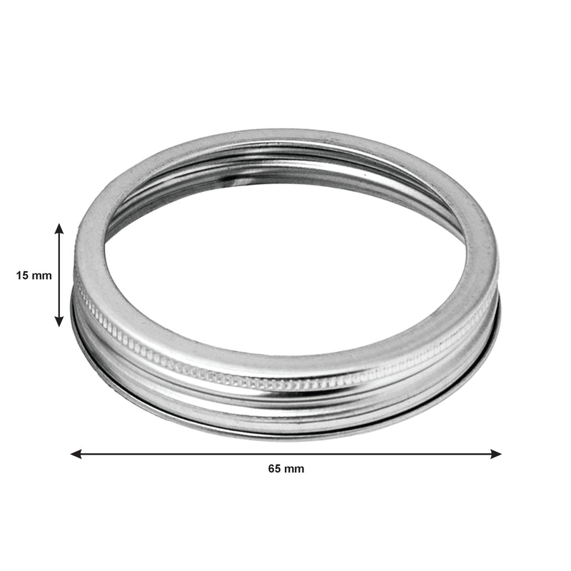 CONSOL PRESERVE JAR SCREW RINGS FOR 250ML JARS, 2 PIECES