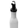 REGENT GLASS BLACK AND WHITE O,V, S & P IN A CADDY 5PCS SET, 250ML l 85ML