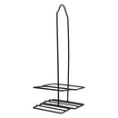 REGENT GLASS BLACK AND WHITE CONDIMENT SET IN A CADDY 5 PIECES, (250ML/85ML)