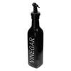 REGENT GLASS BLACK AND WHITE O,V, S & P IN A CADDY 5PCS SET, 250ML l 85ML