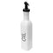 REGENT GLASS BLACK AND WHITE CONDIMENT SET IN A CADDY 5 PIECES, (250ML/85ML)