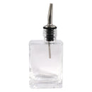 REGENT GLASS RECTANGULAR BOTTLE WITH POURER EA, 200ML (170X72X50MM)