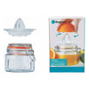 REGENT GLASS CITRUS JUICER & STORAGE JAR, 500ML (170X100MM DIA)
