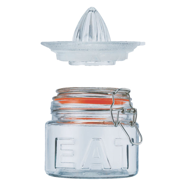 REGENT GLASS CITRUS JUICER & STORAGE JAR, 500ML (170X100MM DIA)