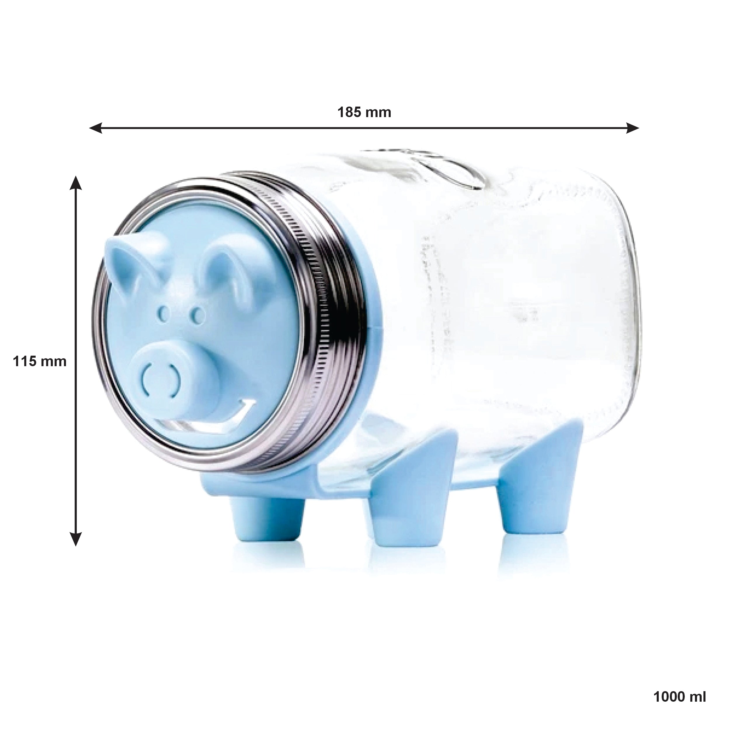 CONSOL PIGGY BANK BLUE, 1L