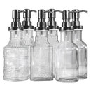 REGENT GLASS ASSORTED DESIGNS SOAP DISPENSER, EACH (450ML)
