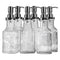 REGENT GLASS ASSORTED DESIGNS SOAP DISPENSER, EACH (450ML)