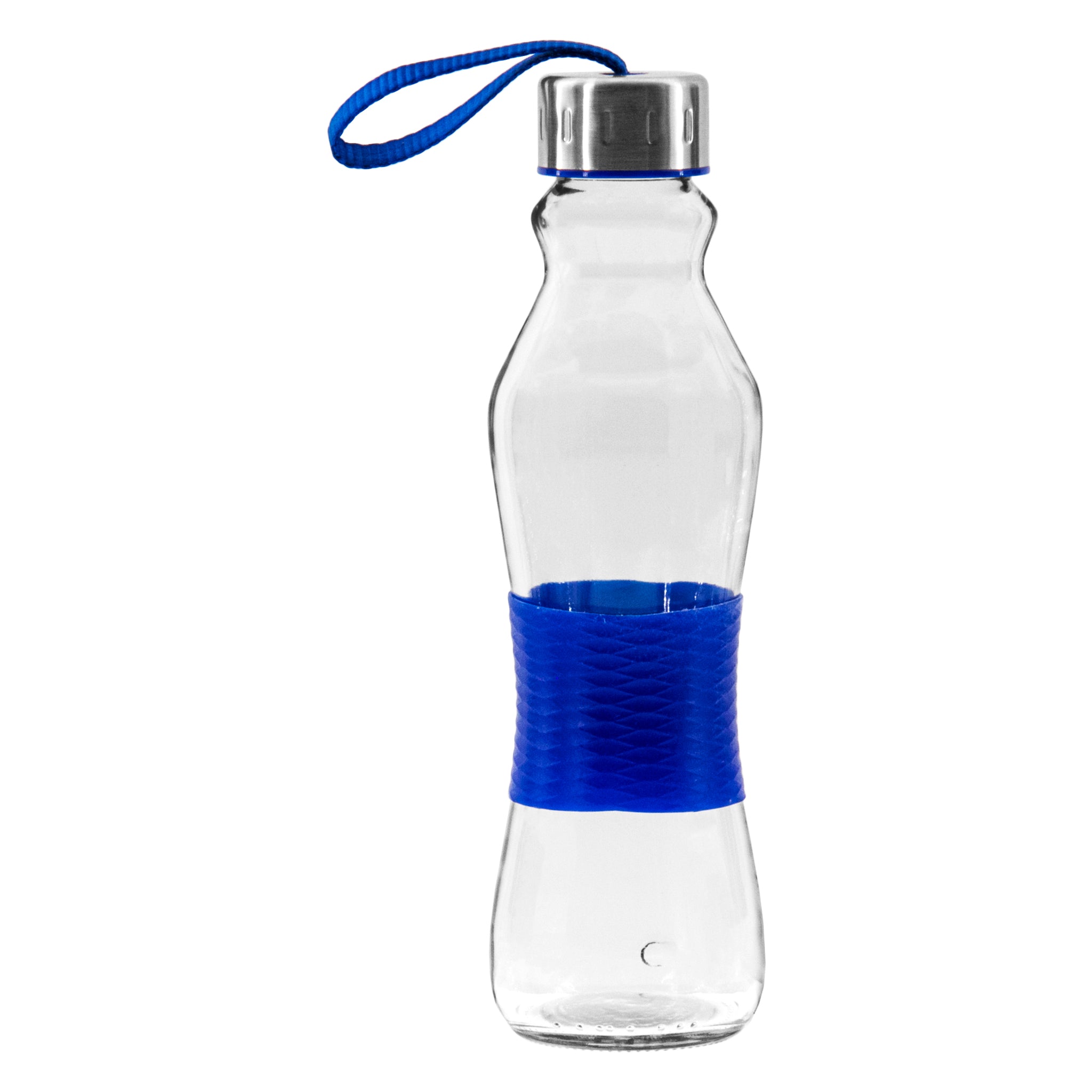 CONSOL GRIP N GO BOTTLES WITH STRAP LIDS IN ASSORTED COLOURS, 500ML