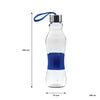 CONSOL GRIP N GO BOTTLES WITH STRAP LIDS IN ASSORTED COLOURS, 500ML