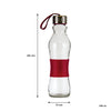 CONSOL GRIP N GO BOTTLES WITH STRAP LIDS IN ASSORTED COLOURS, 500ML