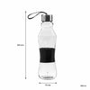 CONSOL GRIP N GO BOTTLES WITH STRAP LIDS IN ASSORTED COLOURS, 500ML