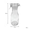 REGENT GLASS CARAFE WITH RESEALABLE CLIP TOP GLASS LID 6 PACK, 500ML (200X75MM DIA)