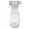 REGENT GLASS CARAFE WITH RESEALABLE CLIP TOP GLASS LID 6 PACK, 500ML (200X75MM DIA)