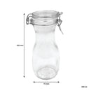 REGENT GLASS CARAFE WITH RESEALABLE CLIP TOP GLASS LID 6 PACK, 250ML