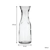 REGENT GLASS CARAFES 6PK, 1L