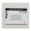 REGENT GLASS CARAFES 6PK, 1L