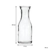 REGENT GLASS CARAFES 6PK, 500ML