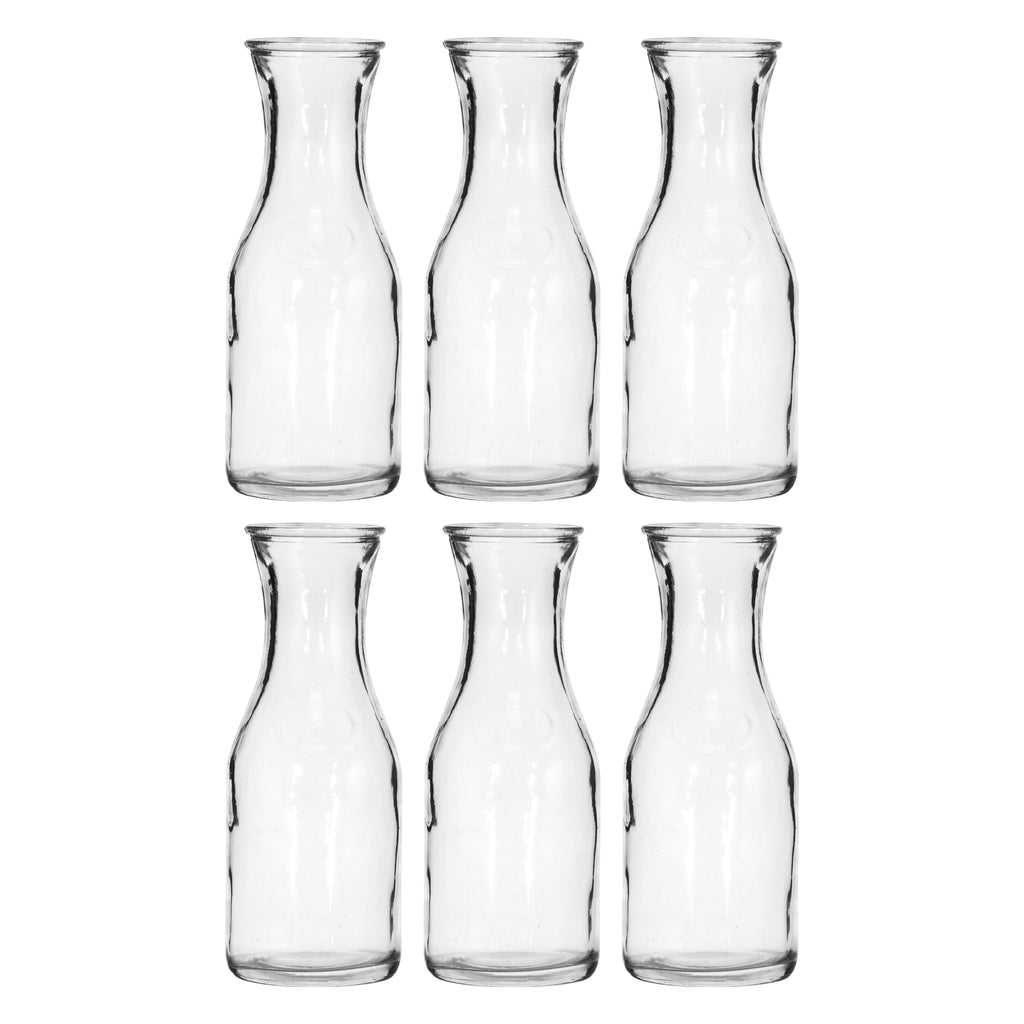 REGENT GLASS CARAFES 6PK, 500ML