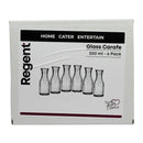 REGENT GLASS CARAFE 6PK, 500ML