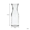 REGENT GLASS CARAFES 6PK, 250ML