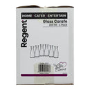 REGENT GLASS CARAFES 6PK, 250ML