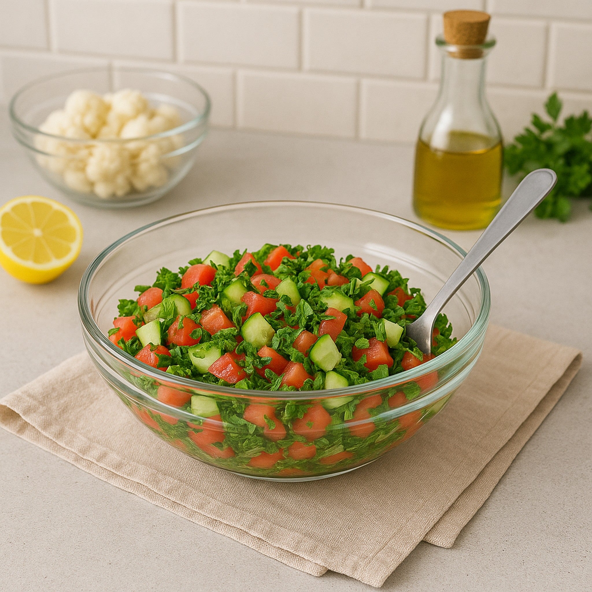 REGENT STACKABLE TEMPERED GLASS BOWL 170MM, 900ML