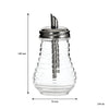 REGENT GLASS SUGAR POURER, 210ML