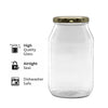 CONSOL CATERING JAR, 750ML