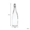 REGENT GLASS WATER BOTTLE ROUND WITH CLIP TOP LID, 1LT (80MM DIAX332MM)