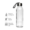 CONSOL SLIMLINE BOTTLE WITH STRAP LID GREY, 500ML