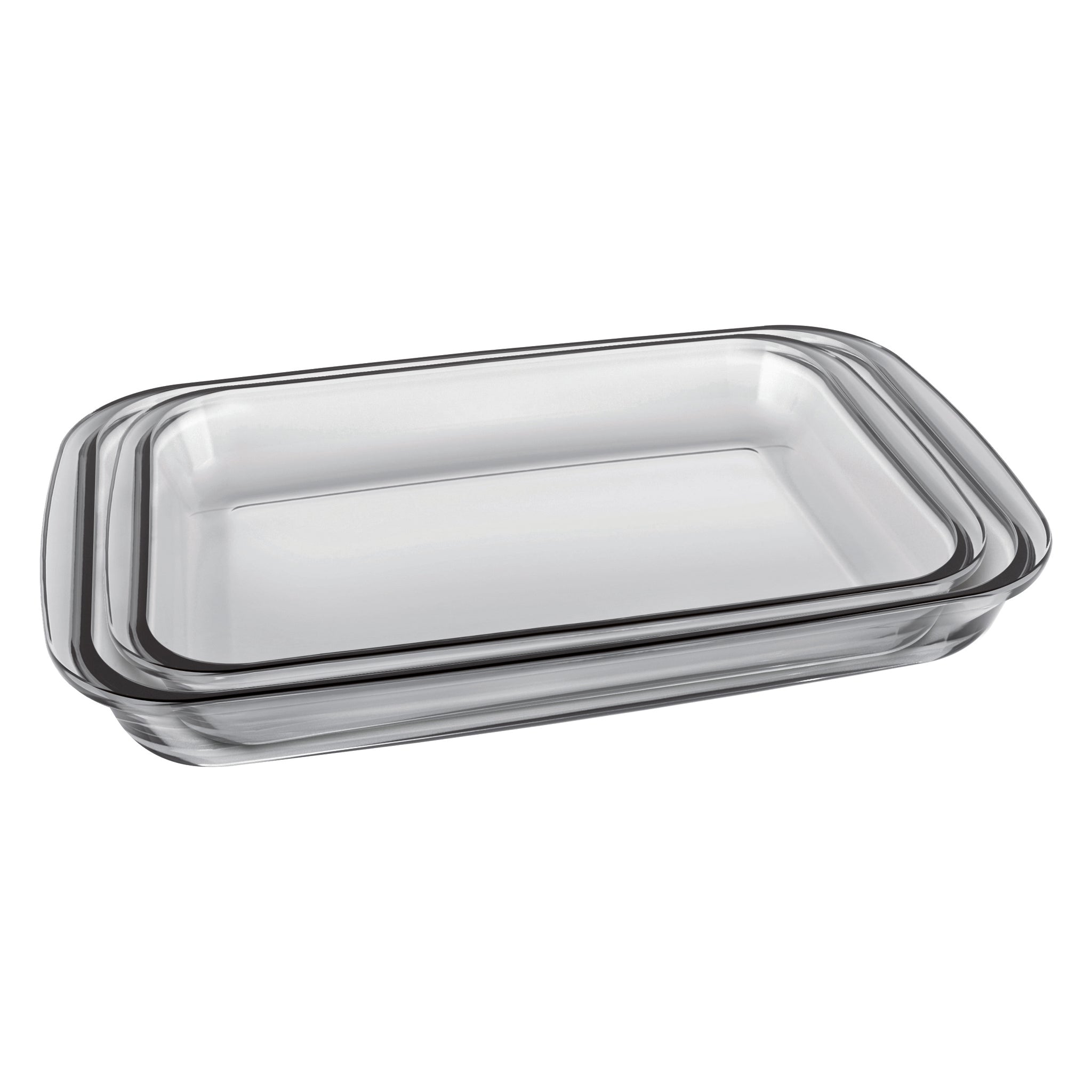MARINEX RECTANGULAR ROASTER 2PCS SET, 1.6L & 2.2L