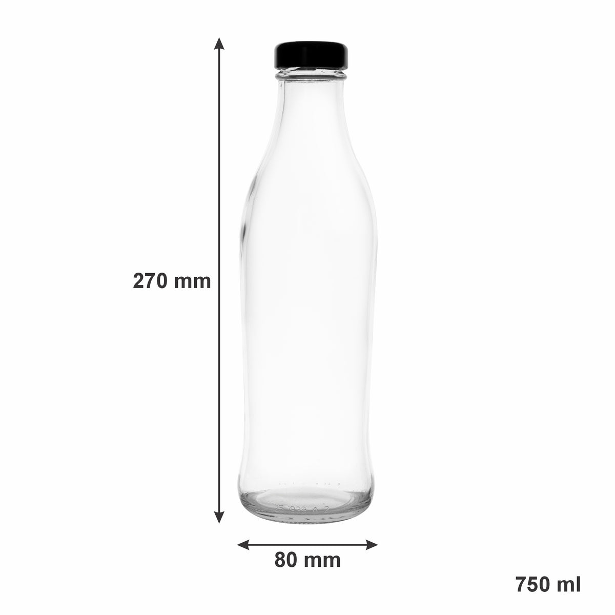 CONSOL TOMATO SAUCE BOTTLE WITH BLACK LID 4PK, 750ML