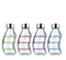 CONSOL GLASS CURVY BOTTLE - 350ML- ASST COLOURS