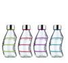 CONSOL GLASS CURVY BOTTLE - 350ML- ASST COLOURS