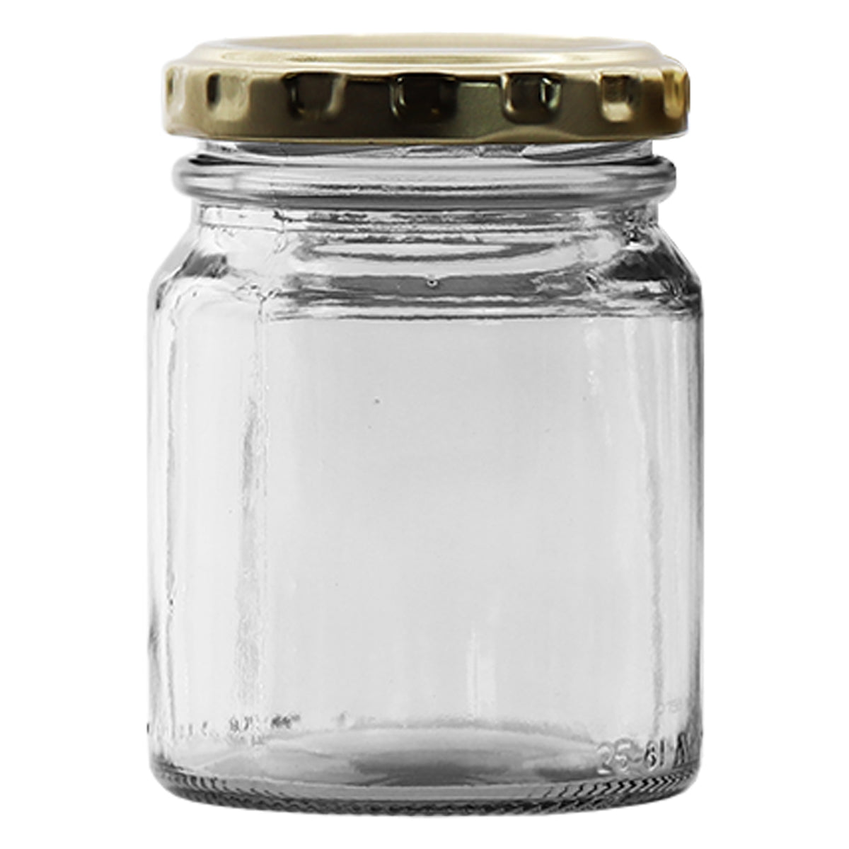 CONSOL SPREAD JARS WITH GOLD LIDS 6PK, 125ML