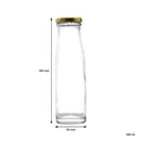 CONSOL CHUTNEY BOTTLE WITH GOLD LID 6 PACK, 250ML (180X54MM DIA)