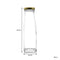 CONSOL CHUTNEY BOTTLE WITH GOLD LID 6 PACK, 250ML (180X54MM DIA)