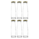 CONSOL CHUTNEY BOTTLE WITH GOLD LID 6 PACK, 250ML (180X54MM DIA)