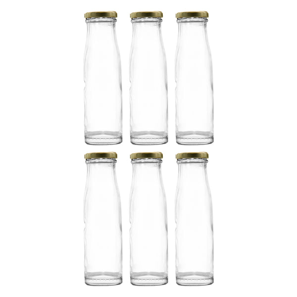 CONSOL CHUTNEY BOTTLE WITH GOLD LID 6 PACK, 250ML