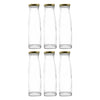 CONSOL CHUTNEY BOTTLE WITH GOLD LID 6 PACK, 250ML (180X54MM DIA)