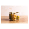 CONSOL SHEER JARS ROUND WITH GOLD LIDS 6PK, 375ML