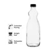 CONSOL UTILITY BOTTLES WITH BLACK LIDS 6PK, 750ML