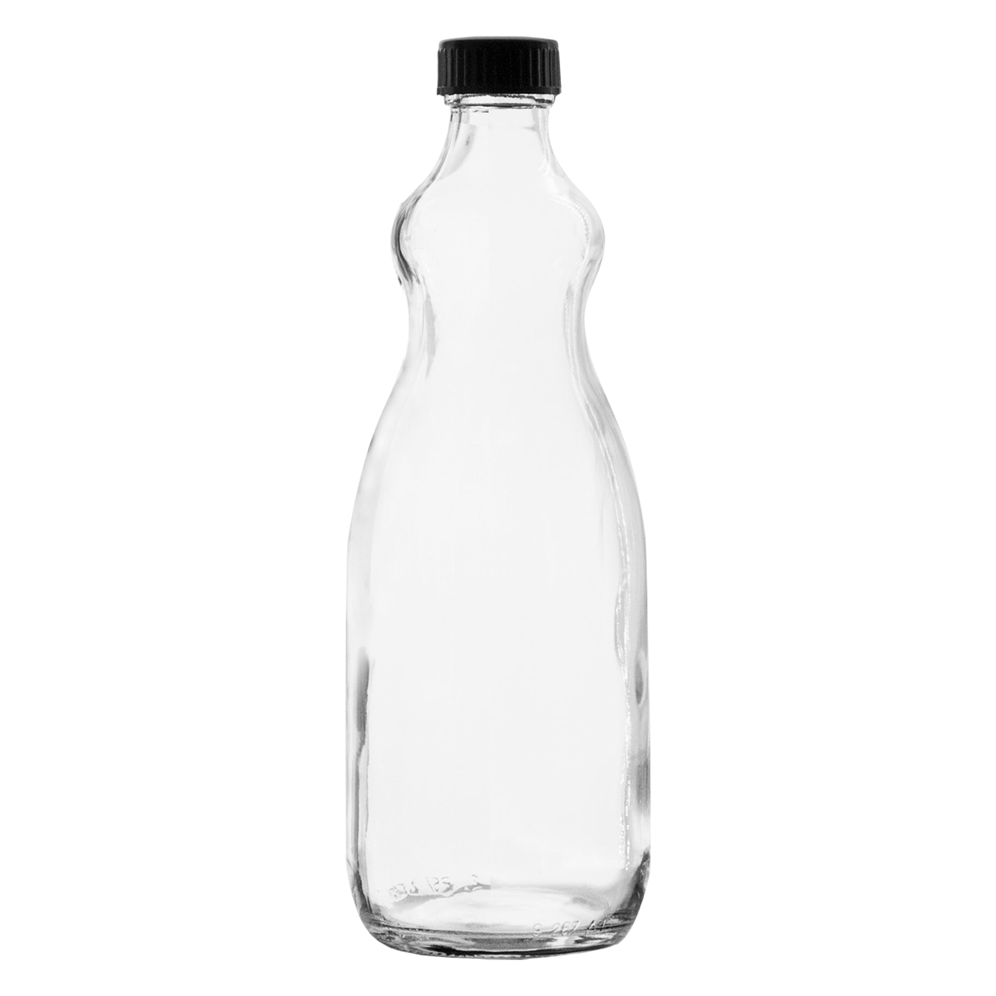 CONSOL UTILITY BOTTLES WITH BLACK LIDS 6PK, 750ML