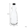 CONSOL UTILITY BOTTLES WITH BLACK LIDS 6PK, 750ML