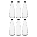 CONSOL UTILITY BOTTLE WITH BLACK LID 6 PACK, 750ML (246X85MM DIA)