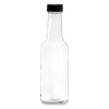 CONSOL WORCESTER SAUCE BOTTLES WITH BLACK LIDS 6PK, 125ML